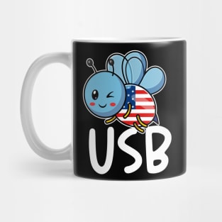 USB Design, American Bee Mug